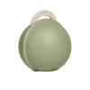 BIBS Colour Pacifier Round Latex Size 2 Ivory & Pacifier Case Mini Sage