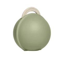BIBS Colour Pacifier Round Latex Size 2 Ivory & Pacifier Case Mini Sage