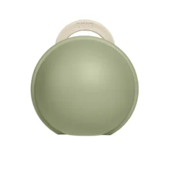 BIBS Colour Pacifier Round Latex Size 2 Ivory & Pacifier Case Mini Sage