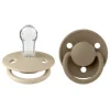 BIBS De Lux Silicone Onesize Vanilla/Dark Oak 2-pack