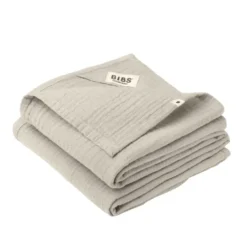BIBS Muslin Cloth 70x70 cm Sand 2-pack