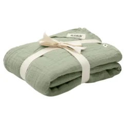 BIBS Muslin Swaddle Sage 120x120cm