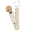 BIBS Paci Braid Ivory/Vanilla