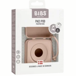 BIBS Pacifier Box Blush