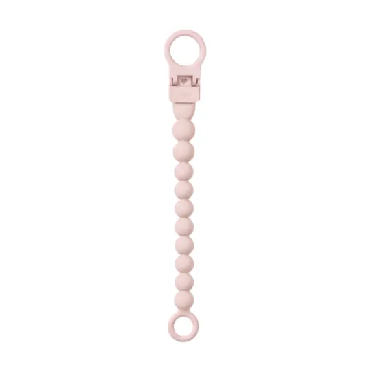 BIBS Pacifier Clip Beaded Petal
