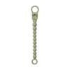 BIBS Pacifier Clip Beaded Sage