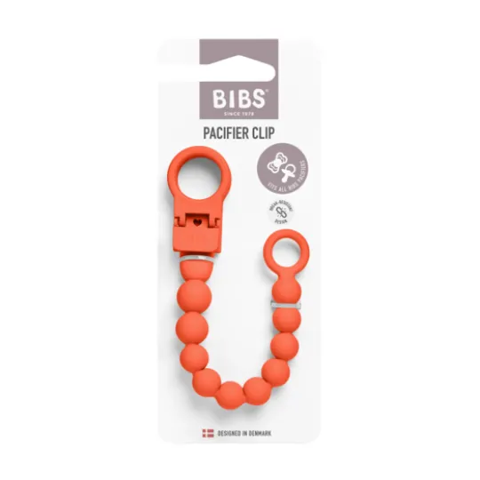 BIBS Pacifier Clip Beaded Tango