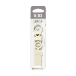 BIBS Pacifier Clip Loop Ivory
