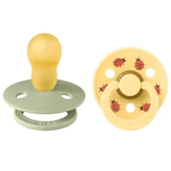 BIBS Studio Colour Latex Size 3 Ladybug Sage Mix 2-pack