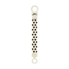 BIBS Studio Pacifier Clip Loop Polka Ivory Black