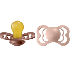 BIBS Supreme Latex Size 2 Woodchuck/Blush 2-pack