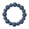 BIBS Teething Ring Beaded Steel Blue