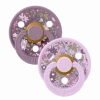 BIBS x Liberty Colour Latex Size 2 Chamomile Lawn Violet Sky Mix 2-pack