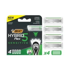 BIC Hybrid 5 Flex Sensitive Rakblad 4 st