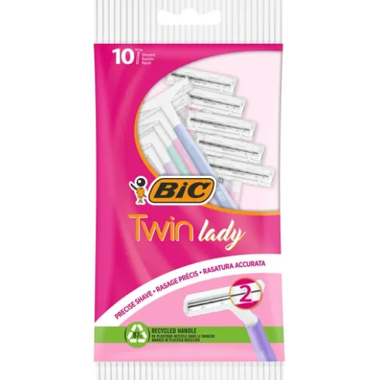 BIC Twin Lady Rakhyvlar 10-pack
