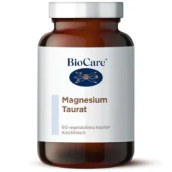 BioCare Magnesium Taurat 60 kapslar