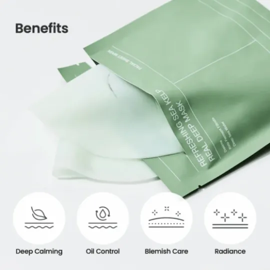 Biodance Refreshing Sea Kelp Real Deep Mask 4 st