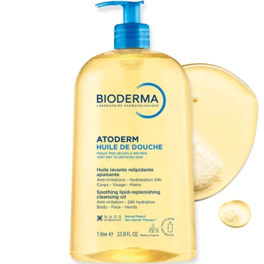 Bioderma Atoderm Huile de Douche 1000 ml