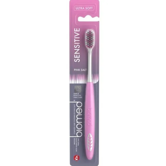 Biomed Pink Salt Ultrasoft Tandborste