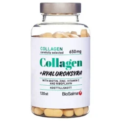 BioSalma Collagen + Hyaluronsyra 120 tabletter