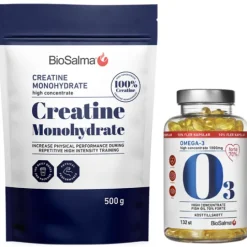 BioSalma Kreatin + Omega-3 Performance Stack