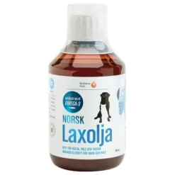 BioSalma Norsk Laxolja för Hund & Katt 300 ml