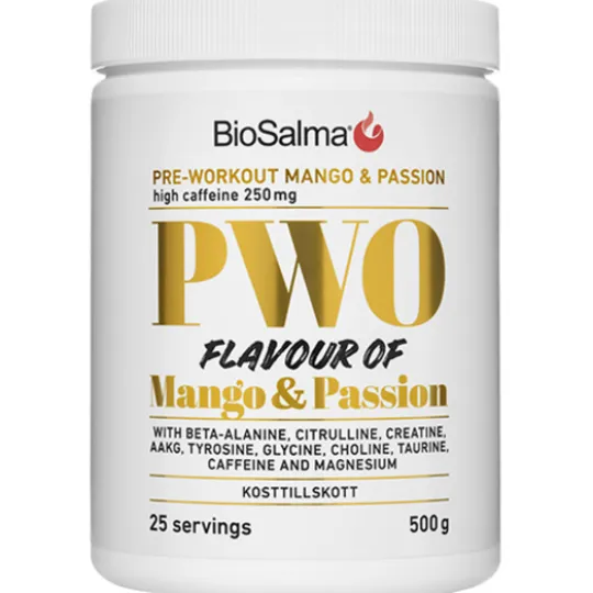 BioSalma PWO Mango & Passionsfrukt 500 g
