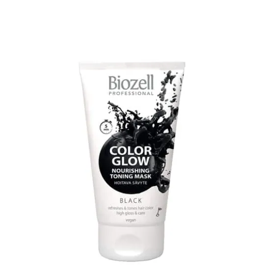 Biozell Color Glow Nourishing Toning Mask Black 150 ml