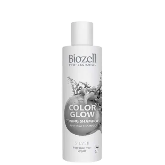 Biozell Color Glow Toning Shampoo Silver 200 ml