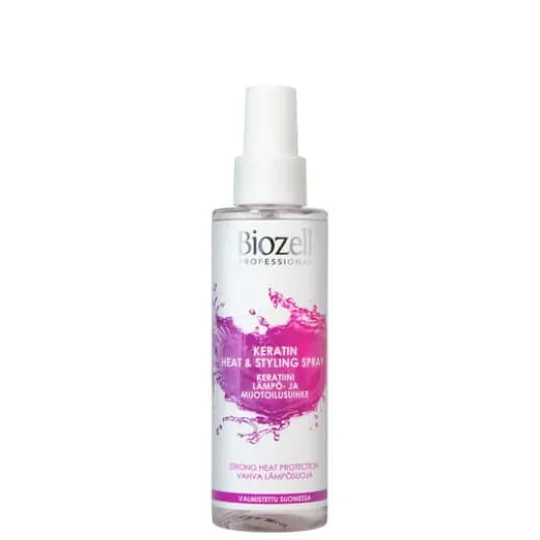 Biozell Professional Keratin Heat & Styling Spray 150 ml