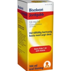 Bisolvon Jordgubb oral lösning 0,8 mg/ml 100 ml