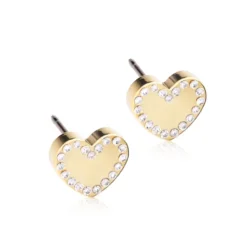 Blomdahl GT Brilliance Sweetheart 8 mm Crystal