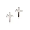 Blomdahl NT Brilliance Cross 8 mm Crystal