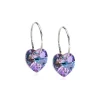 Blomdahl NT Ear Ring 14 mm, Heart 10 mm Lilac