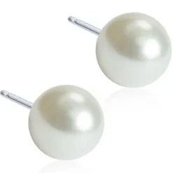 Blomdahl NT Pearl 8 mm White