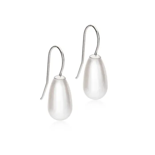 Blomdahl NT Pendant Pearl Drop 15 mm White