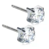 Blomdahl ST Tiffany 5 mm CZ White 1 par