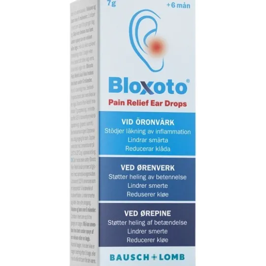 Bloxoto Pain Relief Ears Drops 7 g