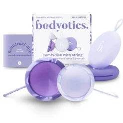 Bodyotics comfydisc Mensdiskar med snöre S & L Lila & Vit