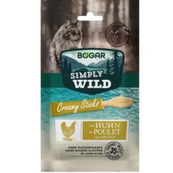 Bogar Simply Wild Creamy Sticks Chicken Katt 5,15 g