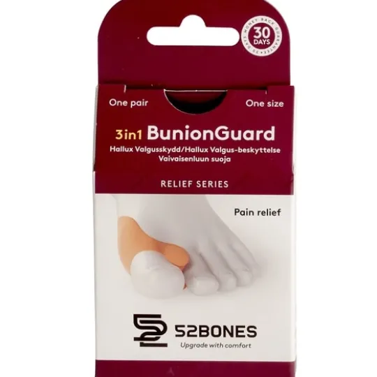 52Bones 3-in-1 Hallux Valgusskydd 2 st