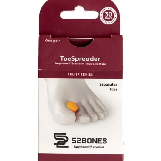52Bones Tåspridare Toe Spreader S/M 2 st