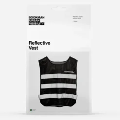Bookman Urban Visibility Reflective Vest Black M/L