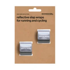 Bookman Urban Visibility Snap Band Reflectors White
