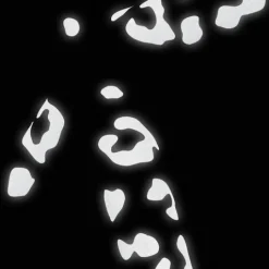 Bookman Urban Visibility Sticky Leopard Reflectors Black