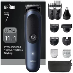 Braun All-in-One Series 7 11-in-1 Grooming Kit AIO7540 Blå