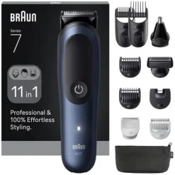 Braun All-in-One Series 7 11-in-1 Grooming Kit AIO7540 Blå