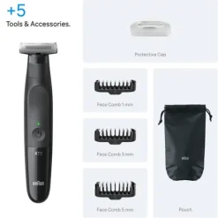 Braun All-in-One Series XT3 +5 Stylingverktyg XT3100 Svart