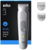 Braun Body Groomer Series 3 +3 Stylingverktyg BG3530 Grå