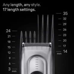 Braun Hårklippare Series 7 +5 Stylingverktyg HC7590 Grå